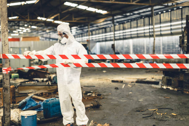 Professional Odor Removal technician working in Waterville, ME